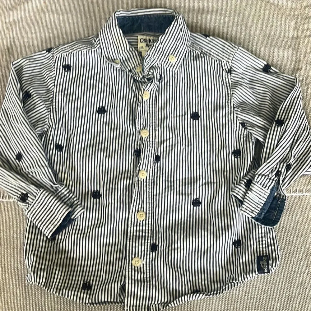 Toddler Boy Button down Shirt
